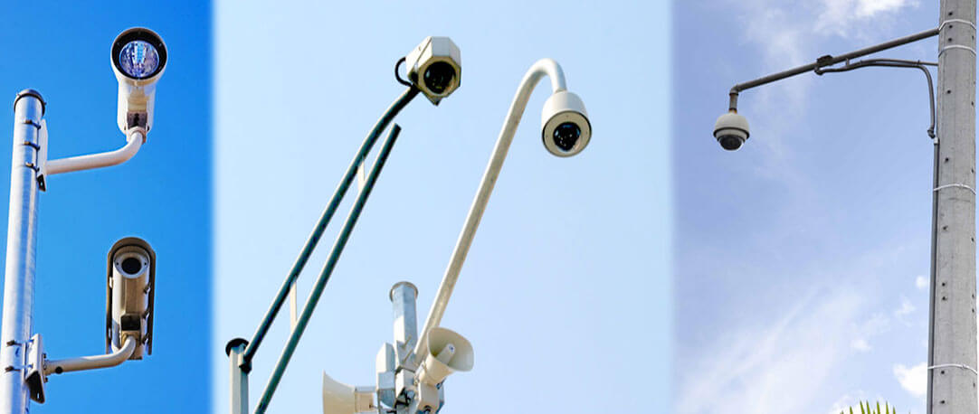 Soporte cuello de ganso para camaras de seguridad Soporte cuello de ganso para camaras de seguridad